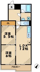 モンテフレンテの物件間取画像